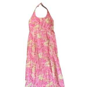 Lilly Pulitzer Halter Maxi Size 8